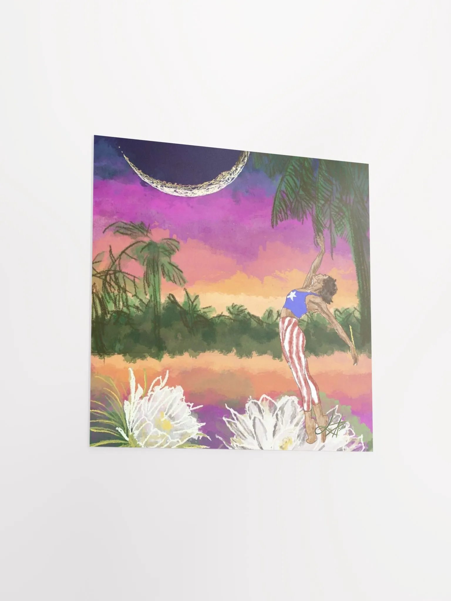 Dama de Noche; matte poster product image (3)