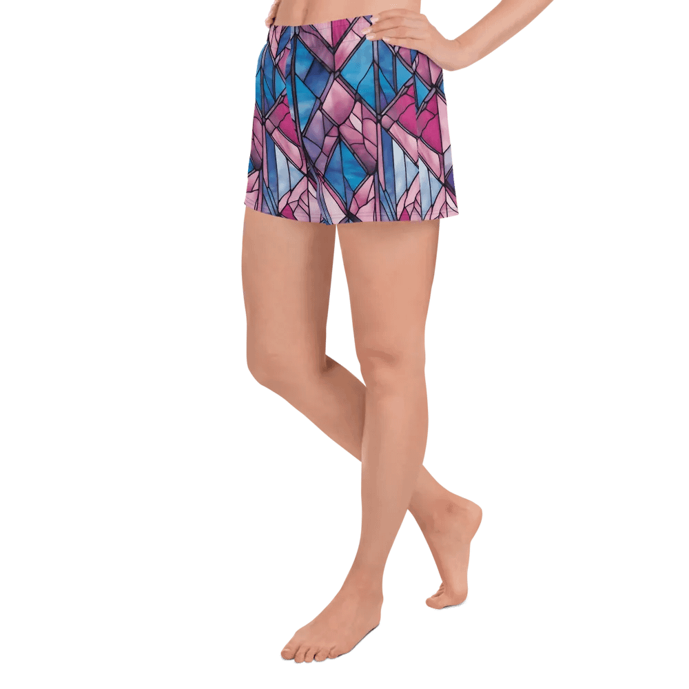 Symmetrical Splendor Athletic Shorts product image (12)