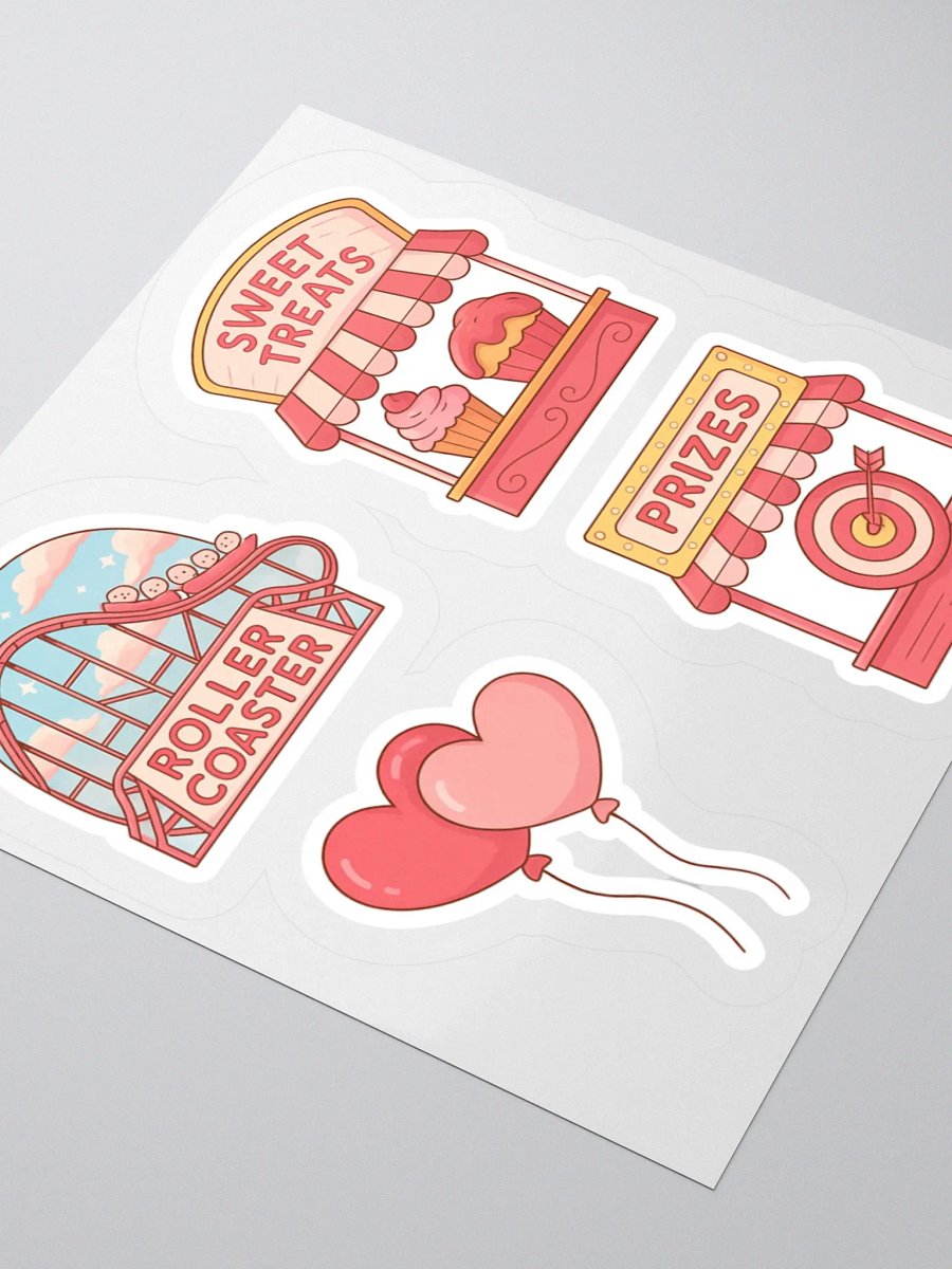 Whimsical Carnival Kiss Cut Stickers Set product image (8)