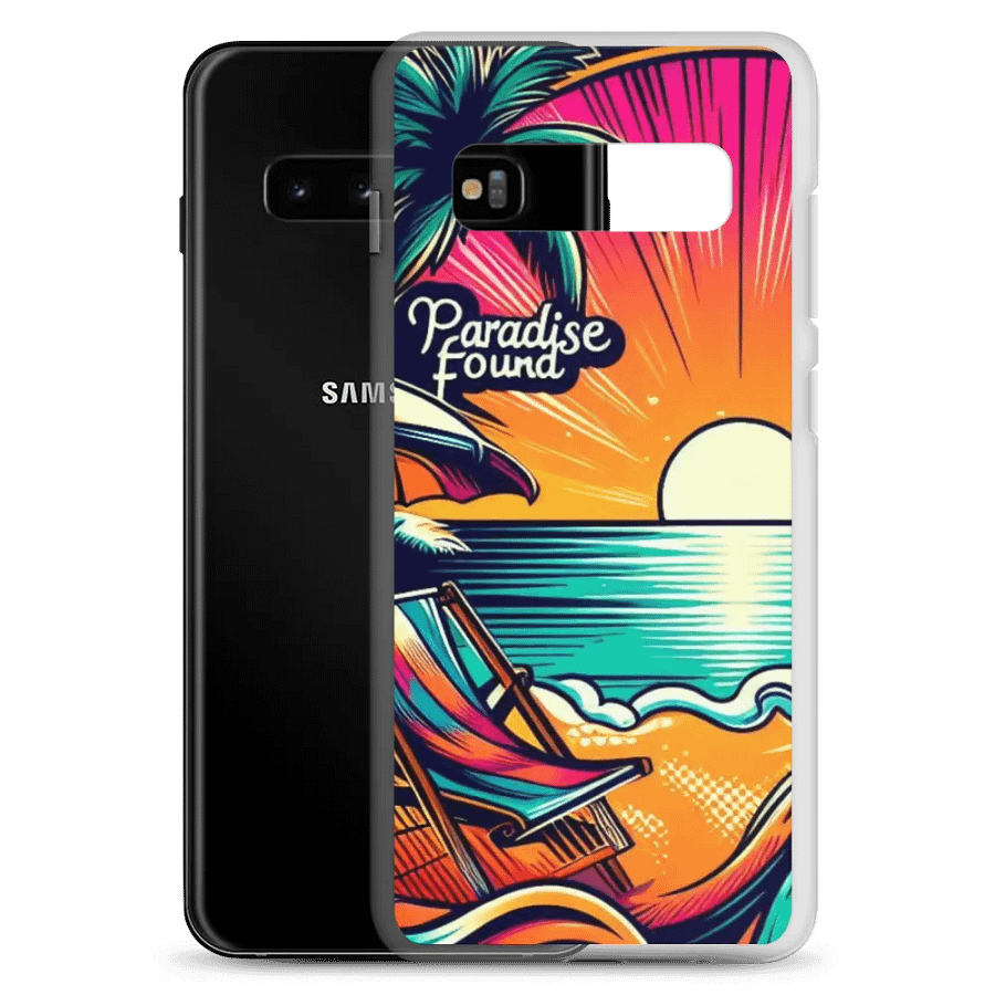 Tropical Sunset Paradise Samsung® Case product image (9)