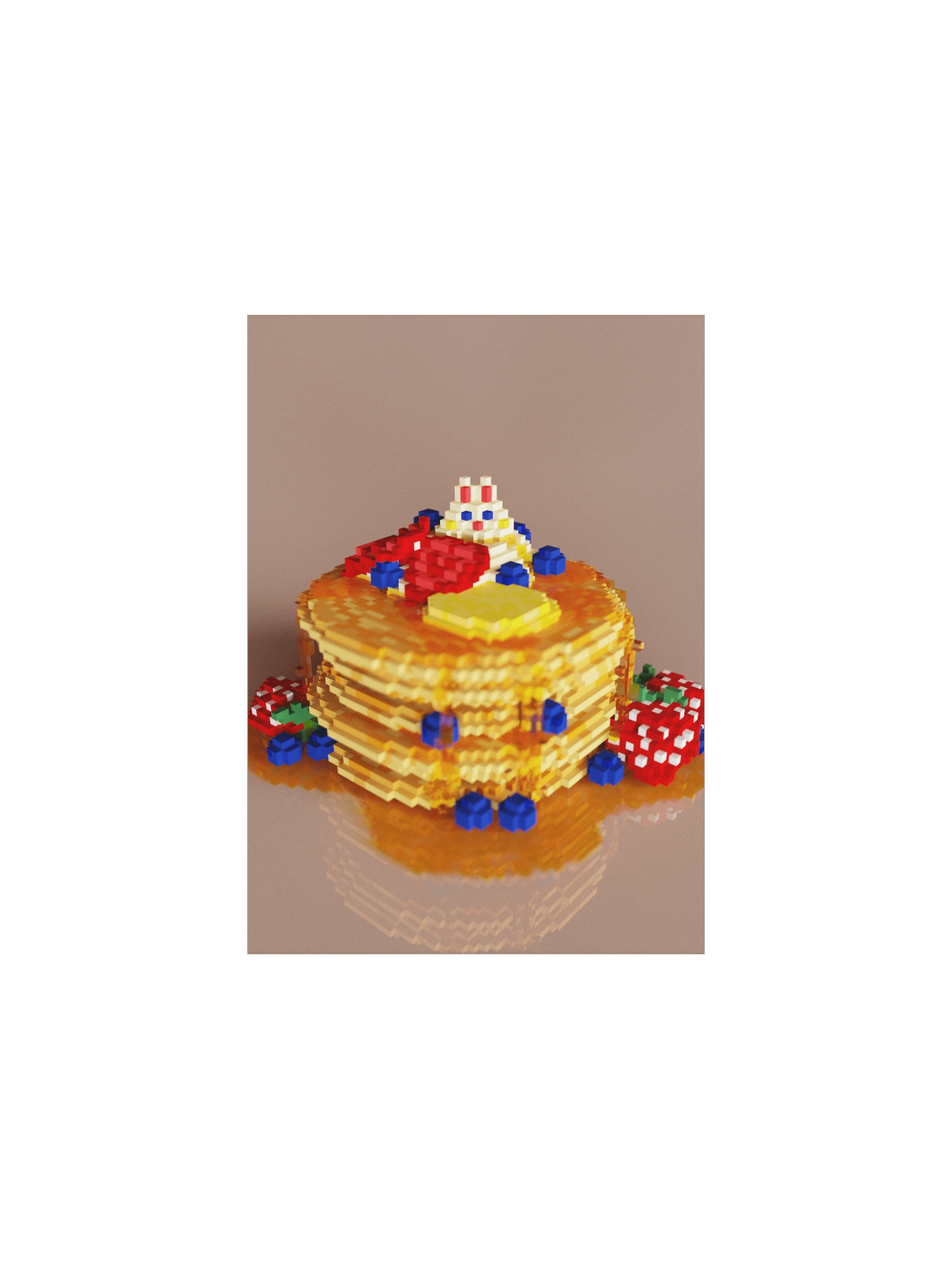 Maple syrup falls 🌙 art print product image (2)