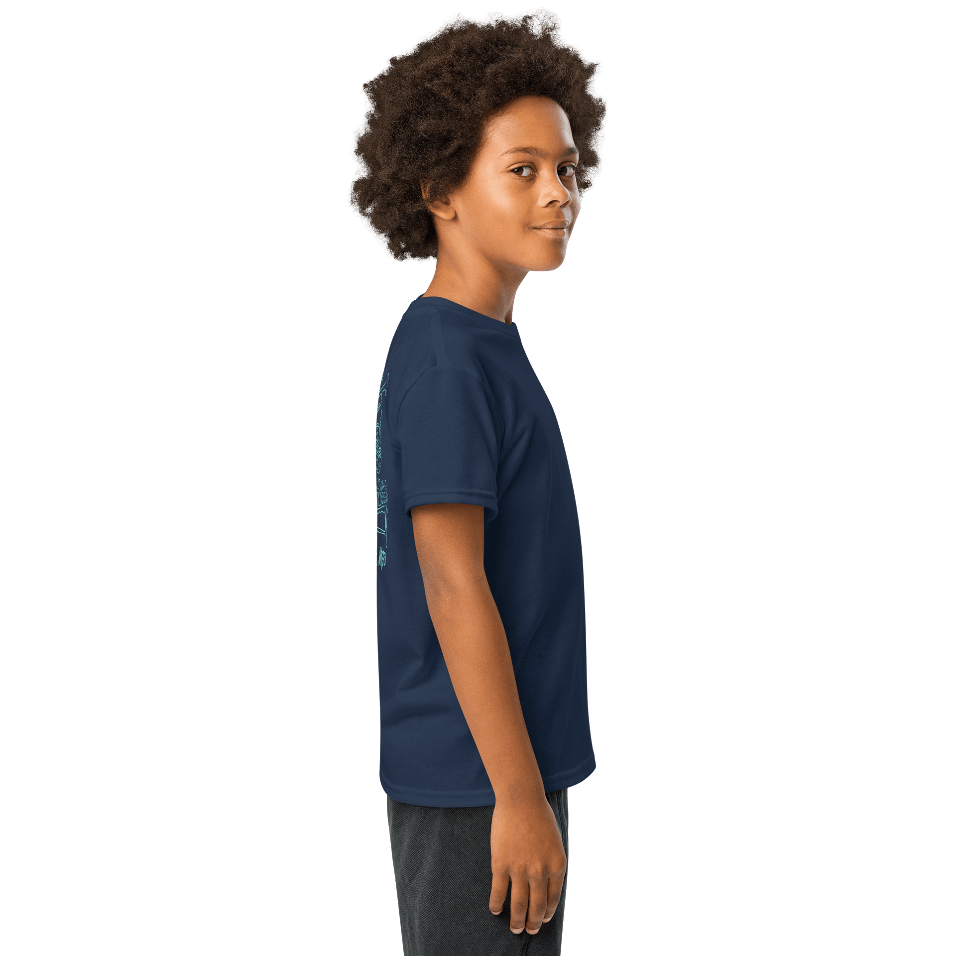 MYSO Navy Instrument Youth T-shirt product image (8)