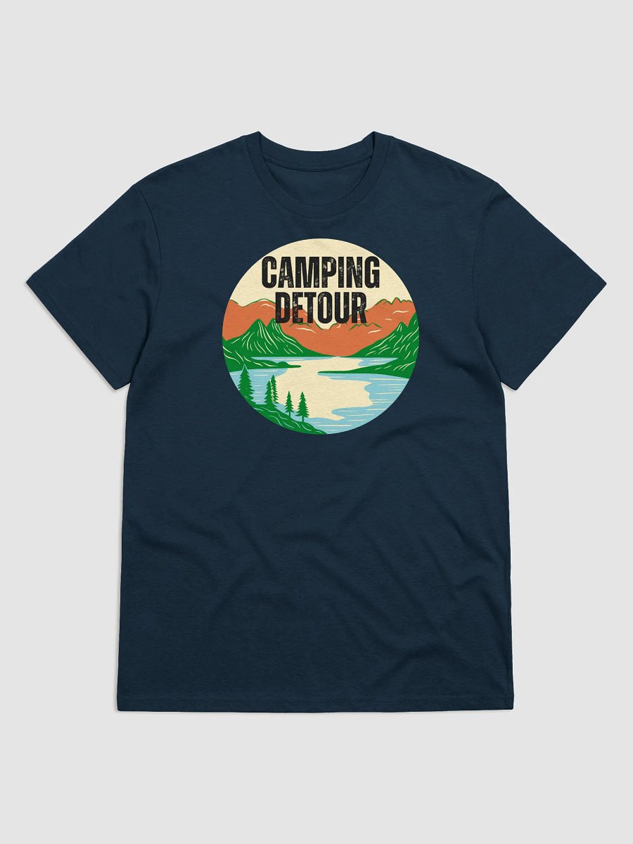 Camping Detour Unisex Organic Shirt product image (1)