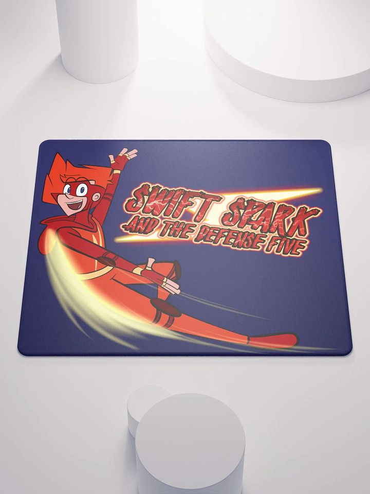 Swift Spark and the Defense Five: Swift Spark Flying Gaming Mouse Mat product image (2)