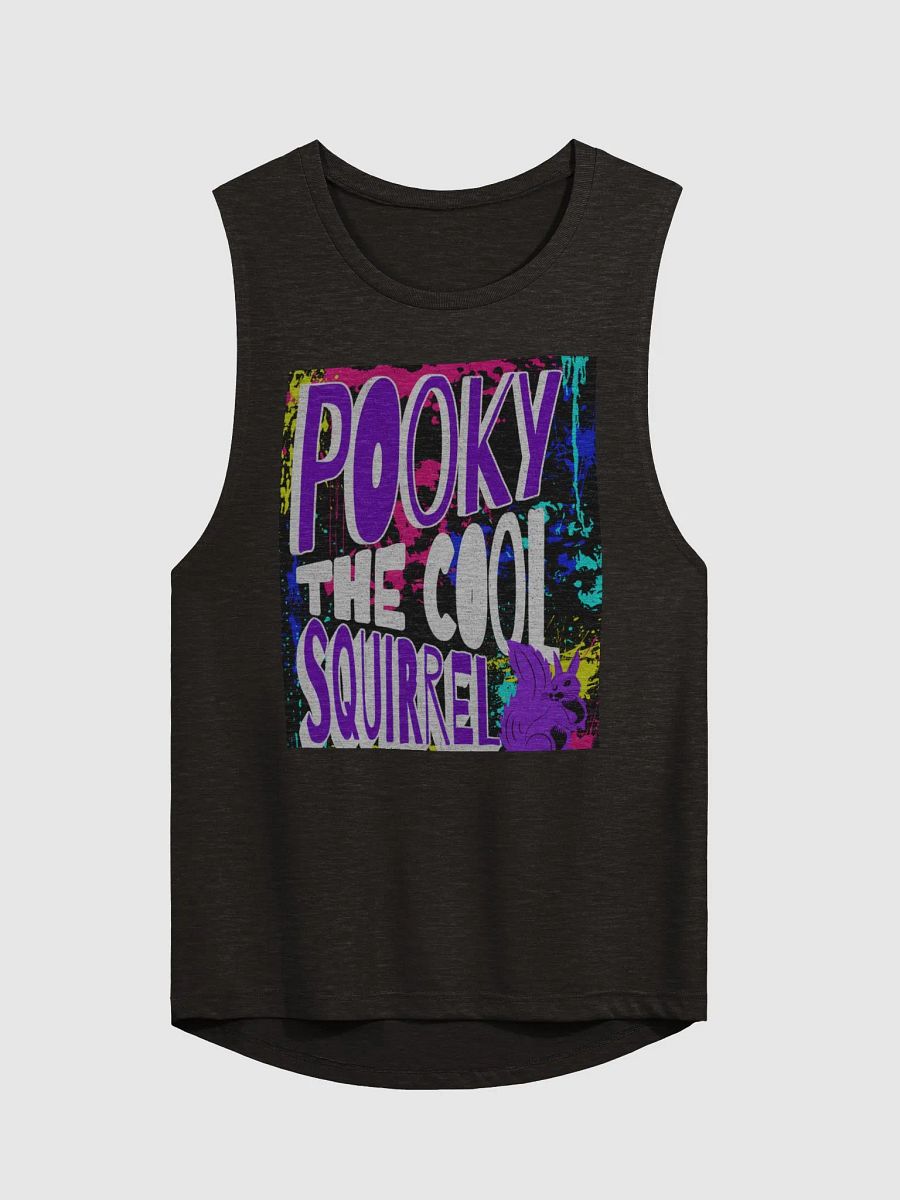 PookY THE COOL SQUIRREL Splatter Squirrel Tank product image (1)