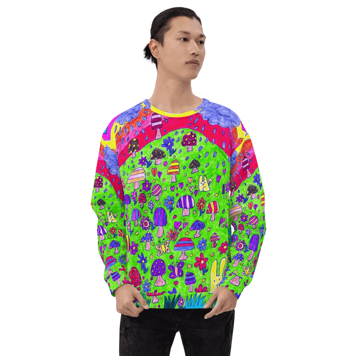 Abstract Nature's Doodle Art Unisex Sweatshirt product image (1)