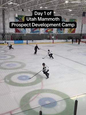 Boys were buzzing in PC. #utahmammoth #tusksup #bigtuskenergy #nhl 