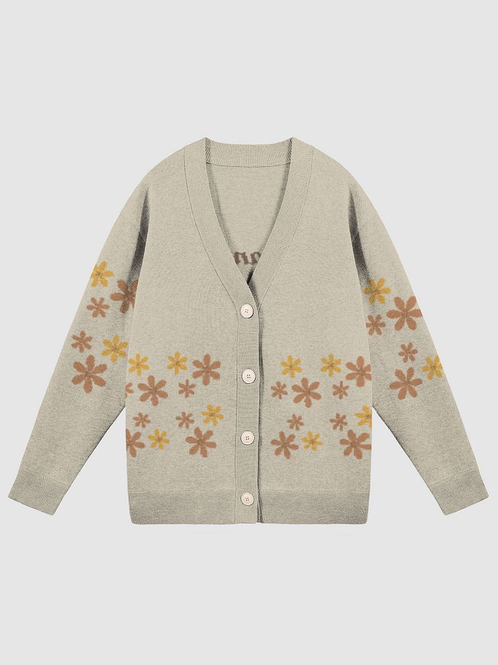 Botanical Photographer Jacquard Cardigan product image (9)