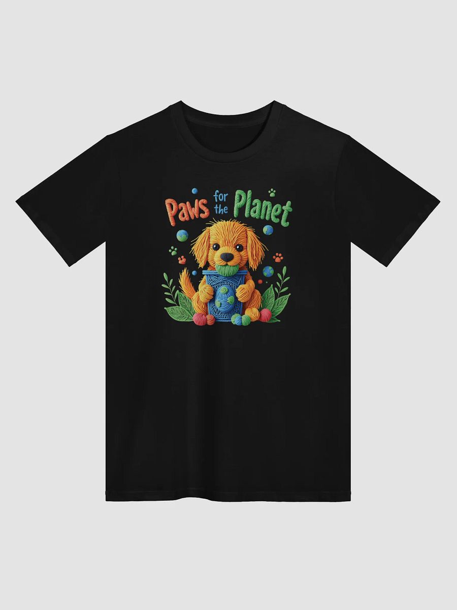 Paws for the Planet - Cute Eco-Friendly Dog Earth Day T-Shirt product image (3)