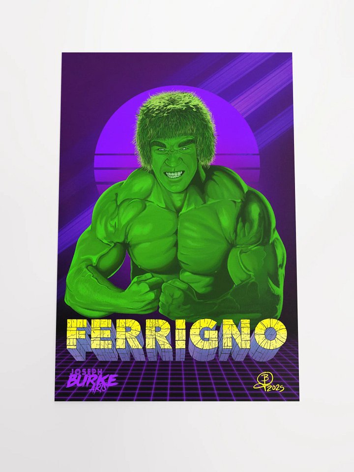 Lou Ferrigno's Hulk Fine Art Print product image (1)