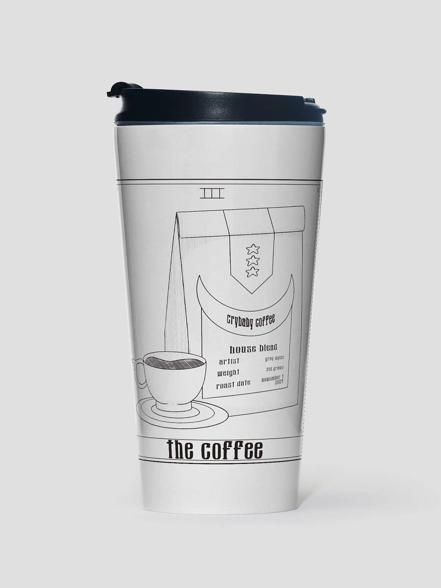 The Coffee Tarot Card Travel Mug product image (1)