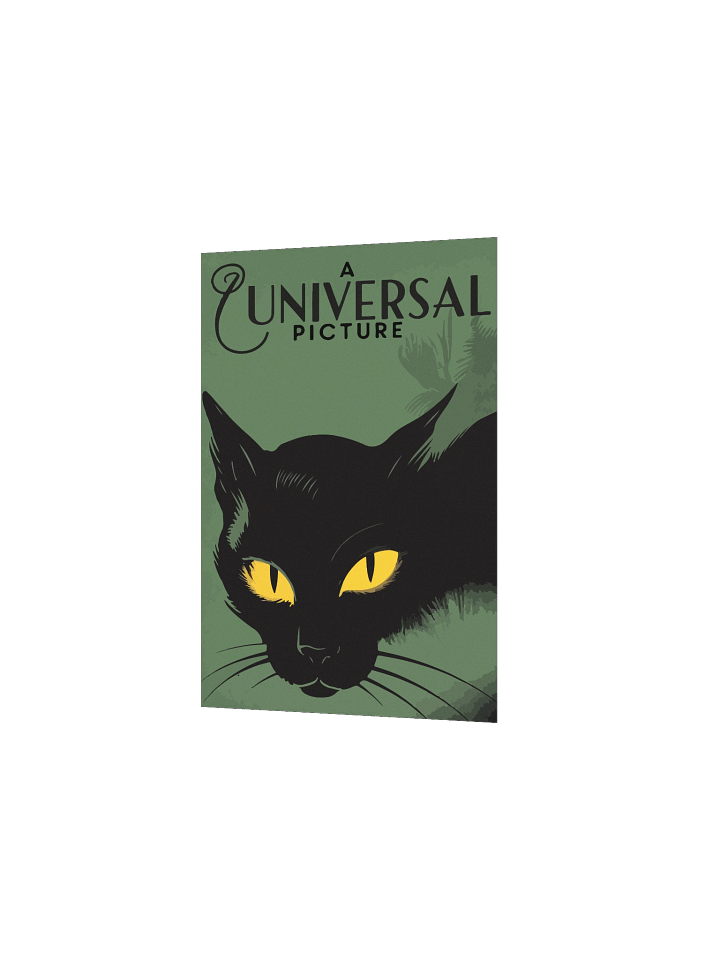 Eyes of the Night - Matte Cat Poster product image (5)