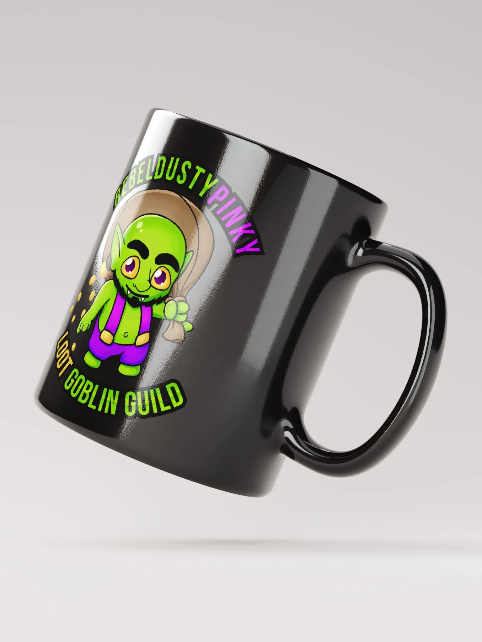 RebelDustyPinky Loot Goblin Guild Mug product image (2)