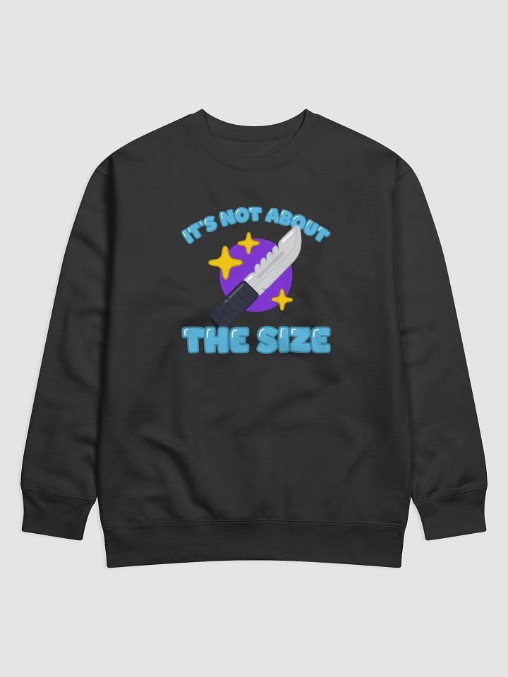 It's Not About the Size Sweatshirt product image (4)