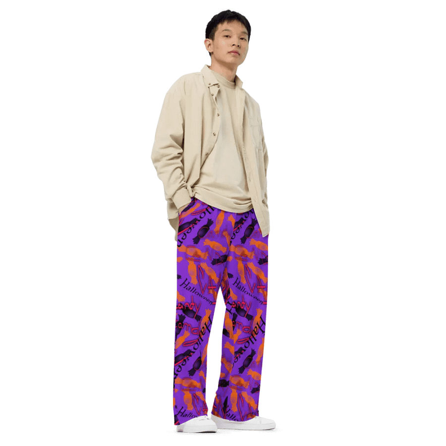 Halloween Candy Wideleg Pants product image (3)