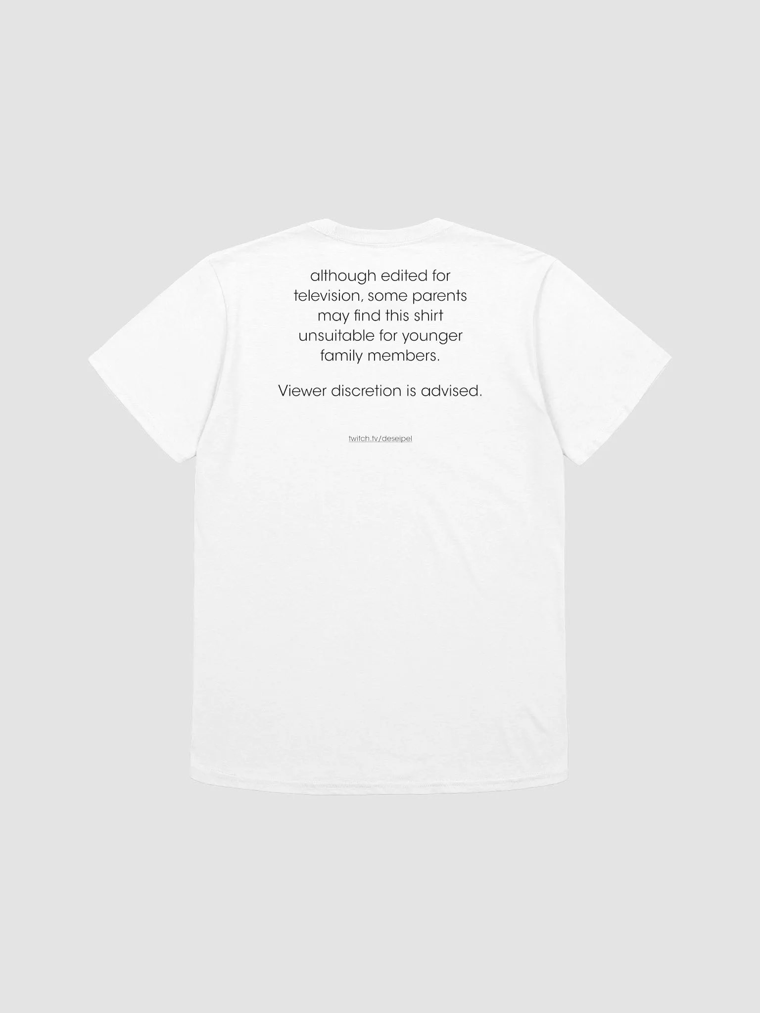 E4TV T-shirt product image (2)