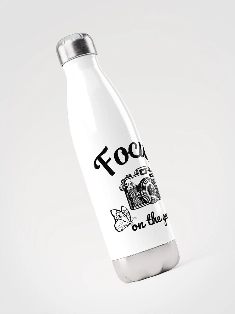 'Focus on the Good' Steel Water Bottle product image (2)