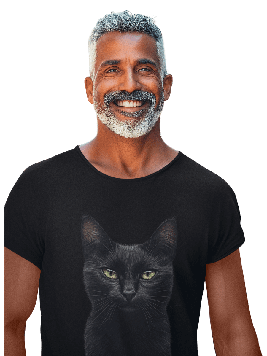 Lucky Black Cat T-Shirt product image (1)
