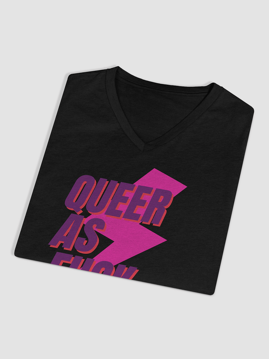 Queer AF Relaxed V-Neck Tee product image (40)