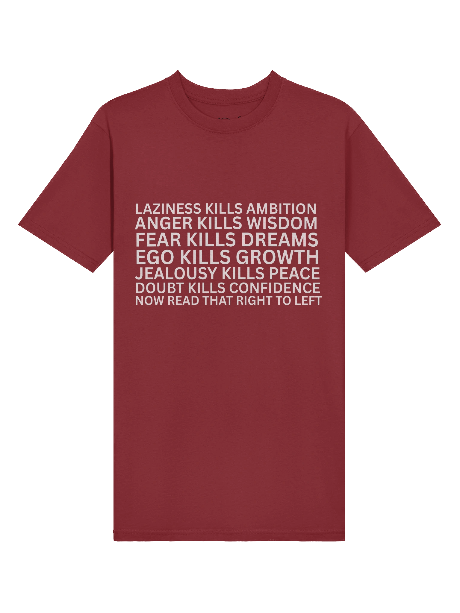 Ambition Kills Laziness 100% Cotton T-shirt product image (9)