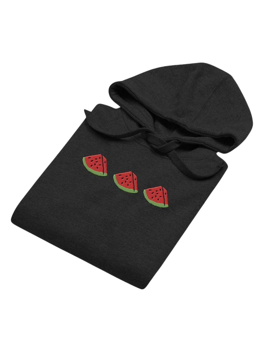 Sandia Embroidered Hoodie (black) product image (3)