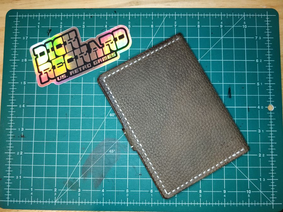 Brown Pebble Grain Passport Holder V1.0-A product image (2)