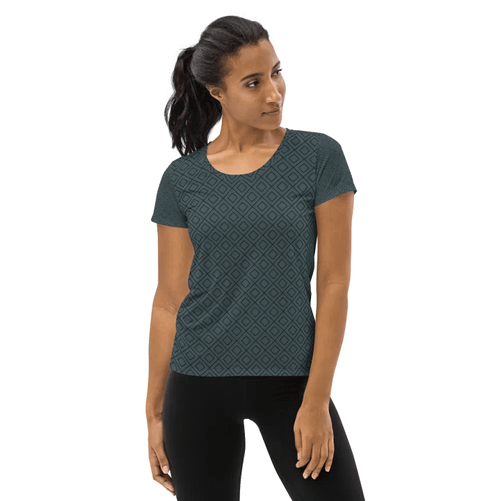 All-Over Print Women's Athletic T-Shirt product image (1)