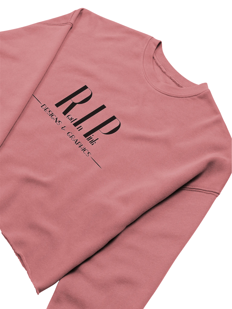 RIP Minimalist Logo Womens Cropped Sweatshirt product image (20)