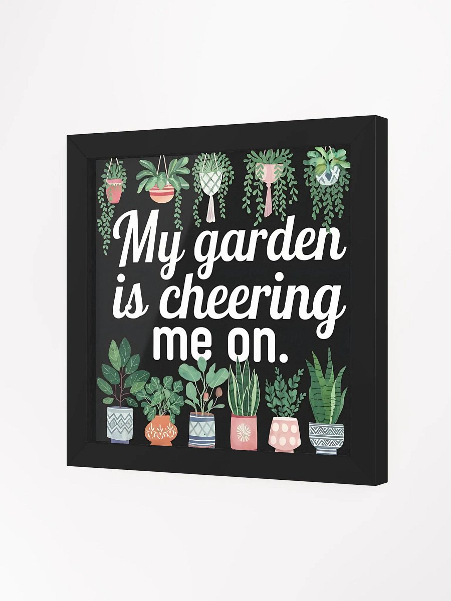 Cheerful Garden Affirmation Poster product image (4)