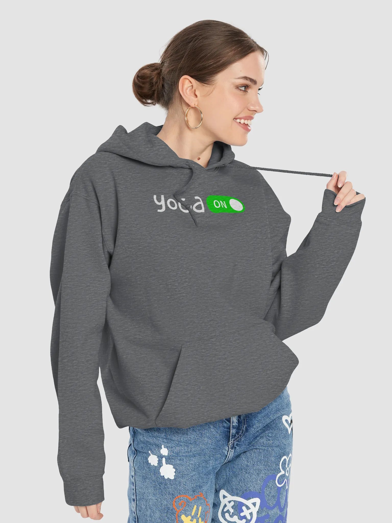 Yoga Power Mode Hoodie - Yoga ON product image (37)