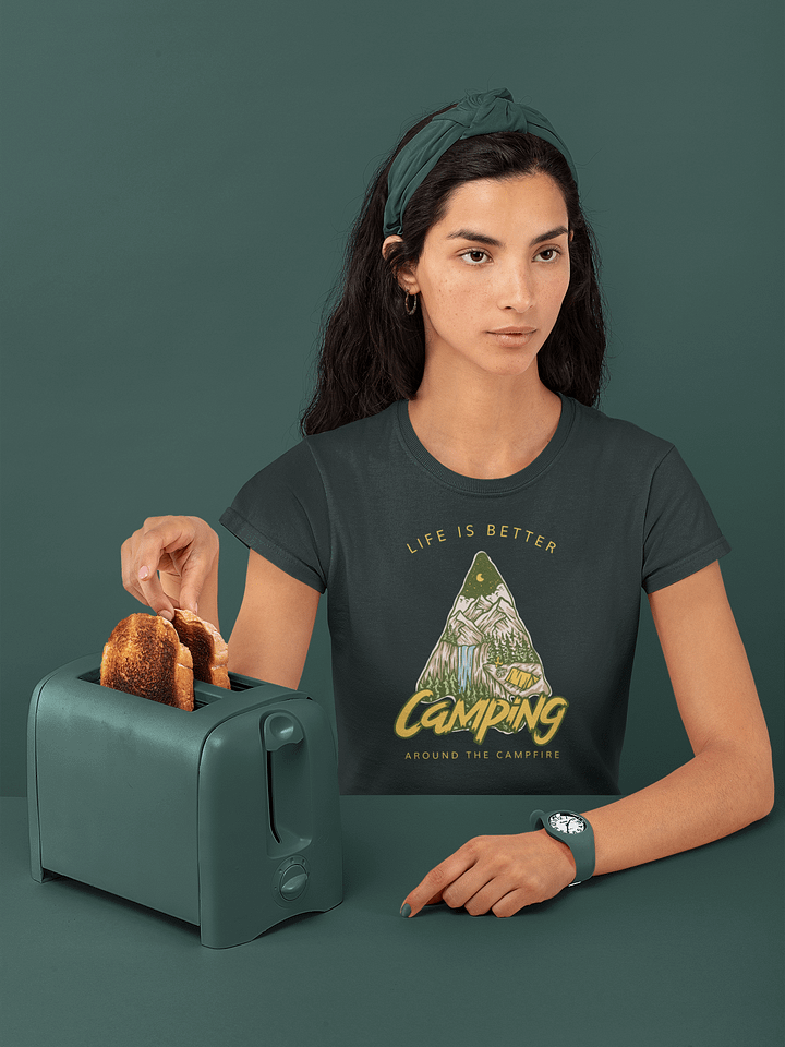 Life Is Better Around The Campfire Shirt #26 product image (2)