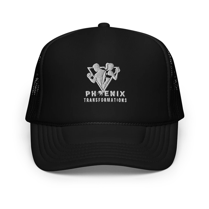Trucker Hat w/ White Logo product image (1)