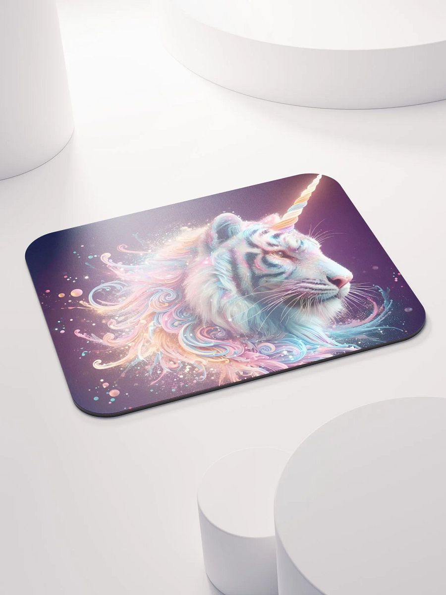 Galactic Tiger Unicorn Mouse Pad product image (4)