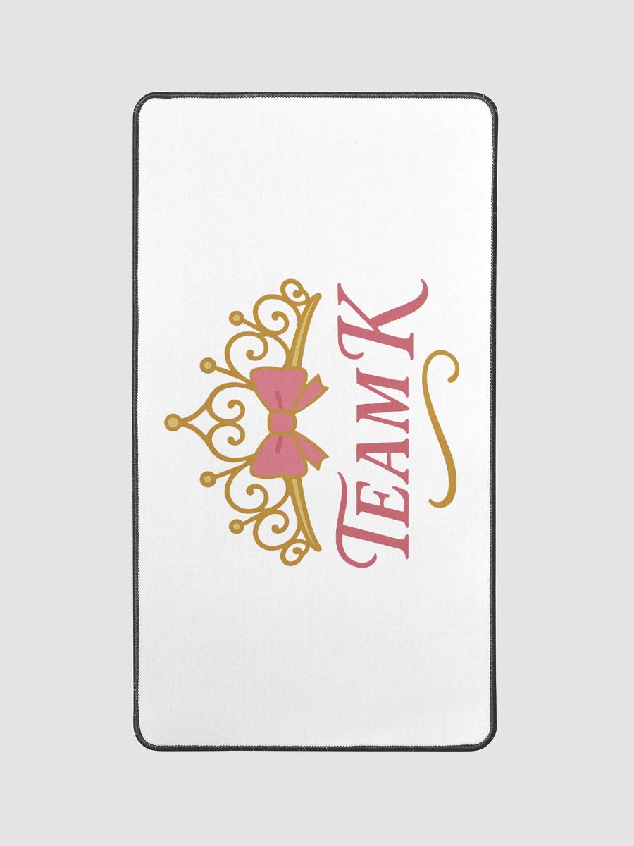 Team K (V-1) Desk Mat 12" x 22" product image (1)