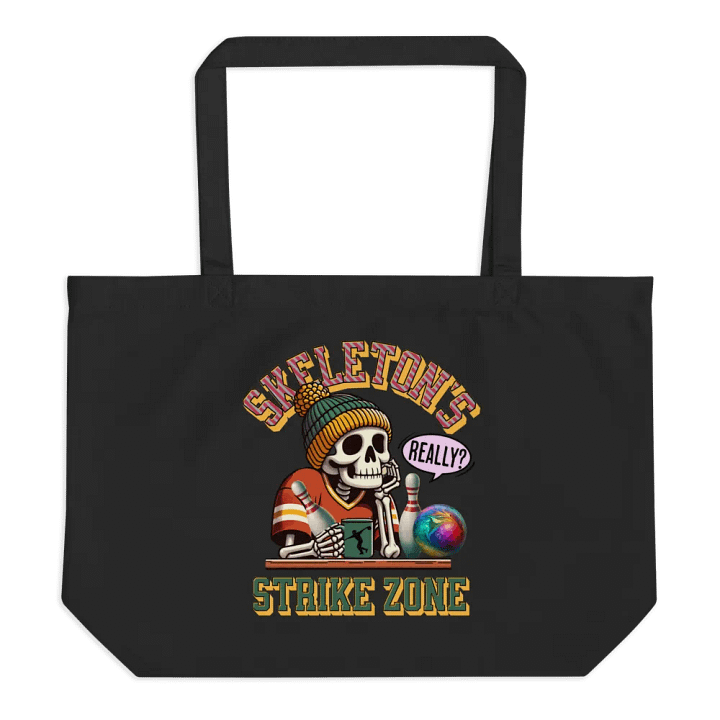Skeletons Strike Zone Bowling Really Organic Tote product image (1)