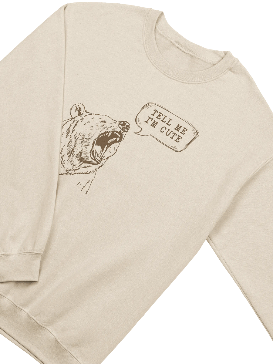 Tell me I'm cute Crewneck product image (3)
