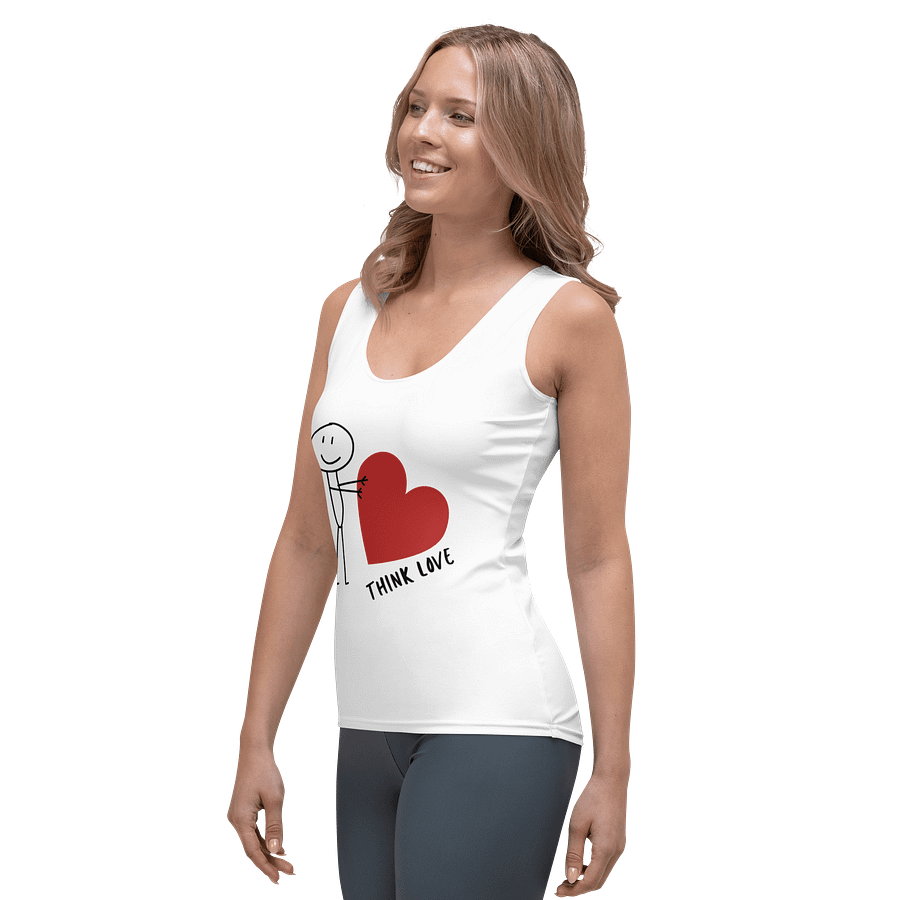 Think Love All-Over Print Tank Top product image (3)