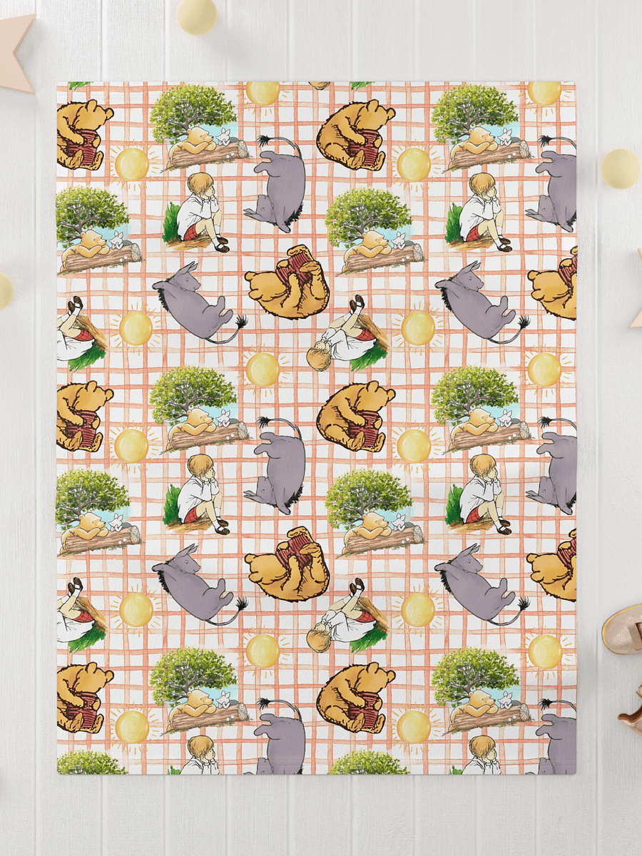Pooh Outdoors Seamless Pattern product image (2)