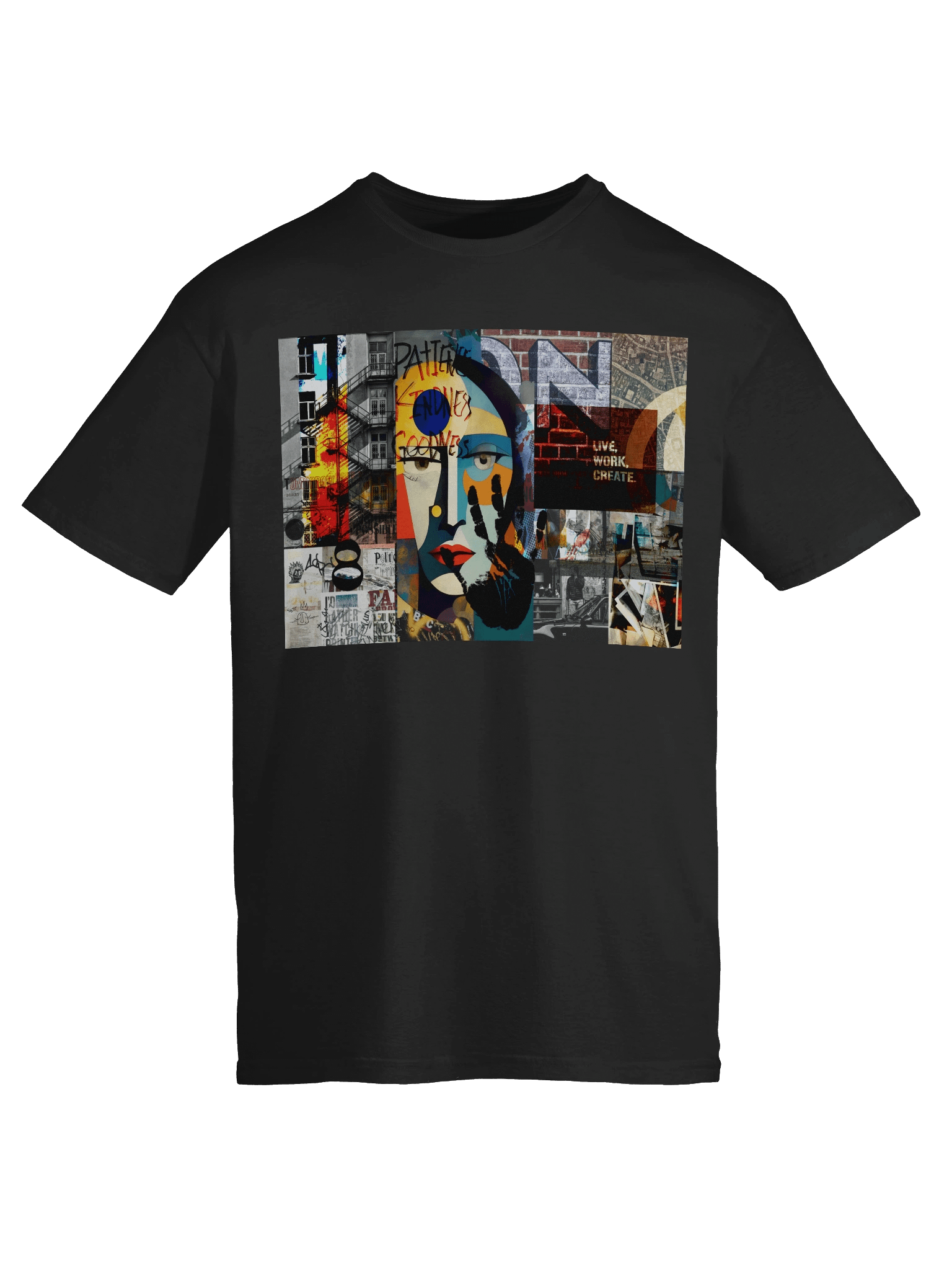 Live, Work, Create by Edward Martin T-Shirt product image (89)