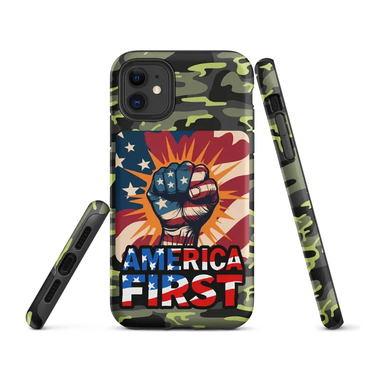 iPhone Tough Case: America First product image (1)