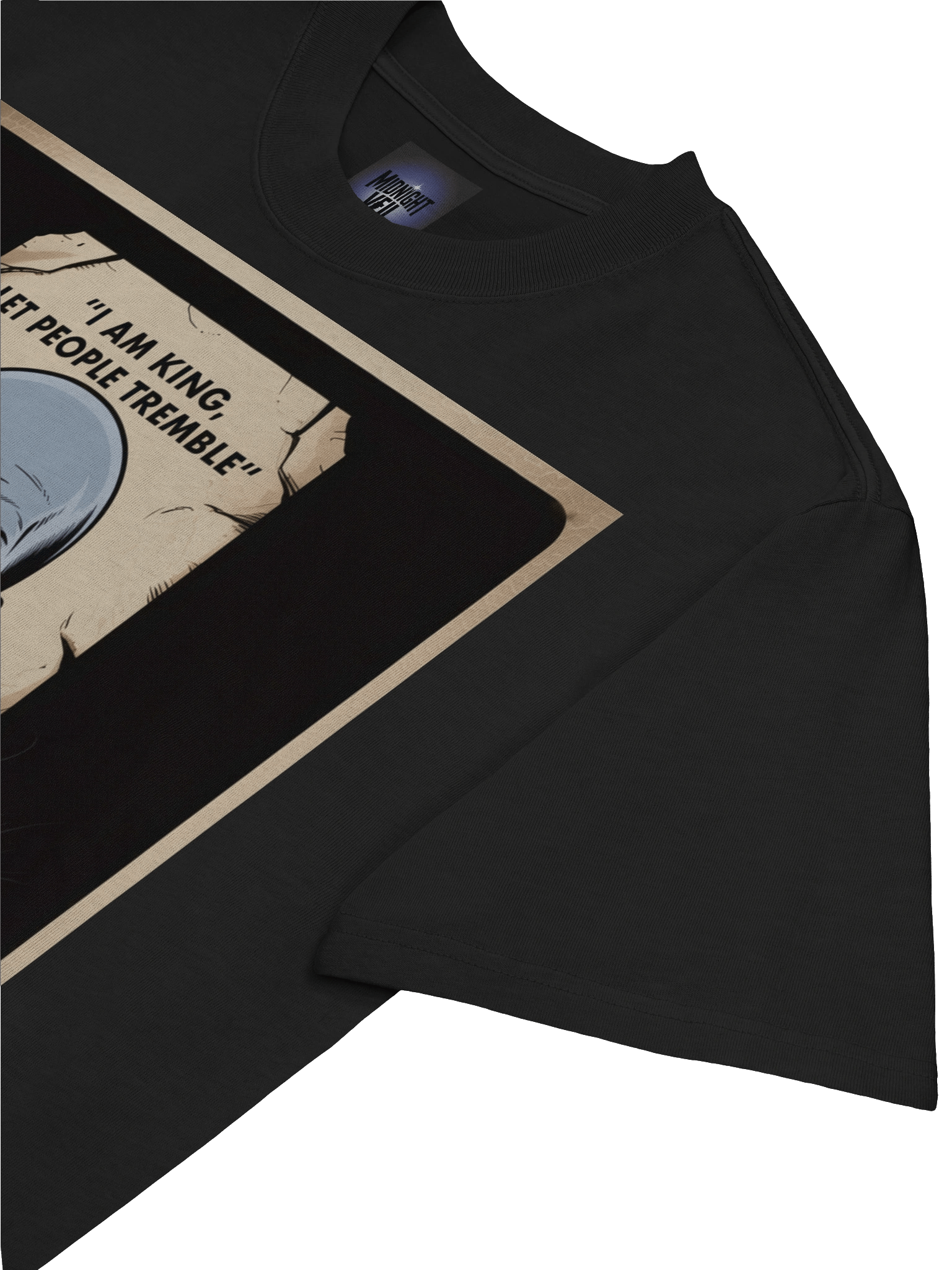 I Am King: Let People Tremble Ozymandias Inspired Oversized Faded T-Shirt product image (7)