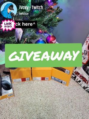 Hosting my 2nd annual End of Year Raffle / Giveaway for the supporters with all sorts of prizes! enter in my Twitch (link in bio) and good luck! #raffle #giveaway #free #gifts