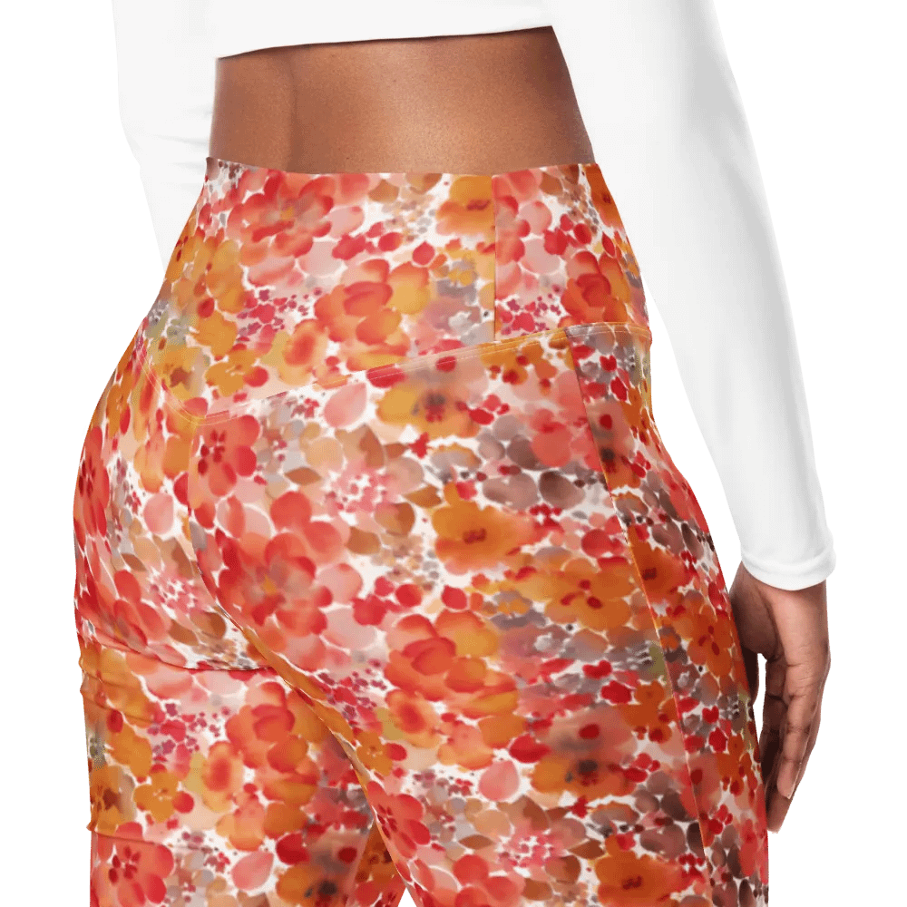 Blood Orange Flare Leggings product image (2)