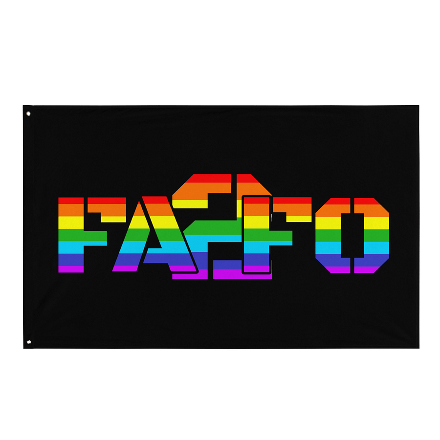 Pride FA2FO Flag (Black) product image (1)