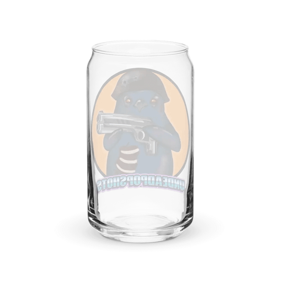 UndeadPopShots Penguin Can-Shaped Glass Logo Color Orange product image (8)