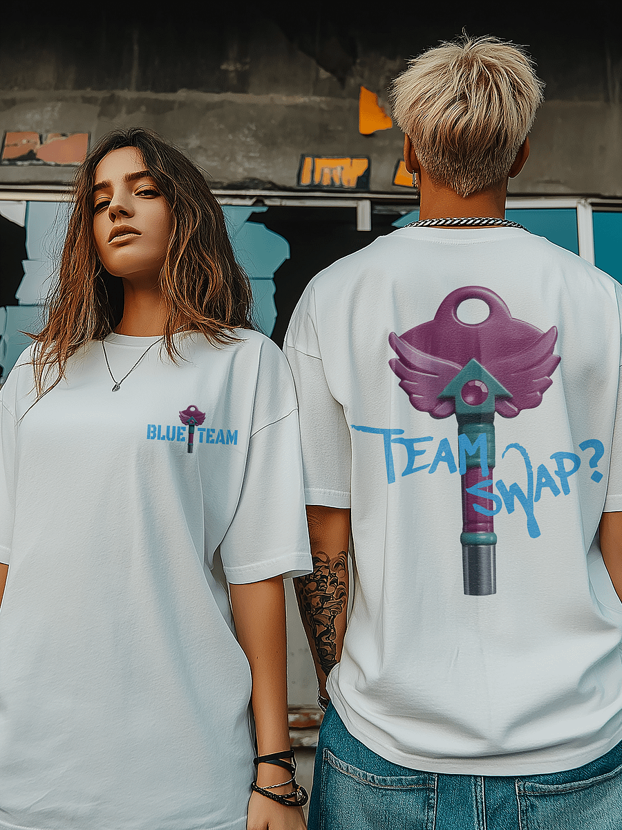 Squid Game Shirt blue Team product image (2)