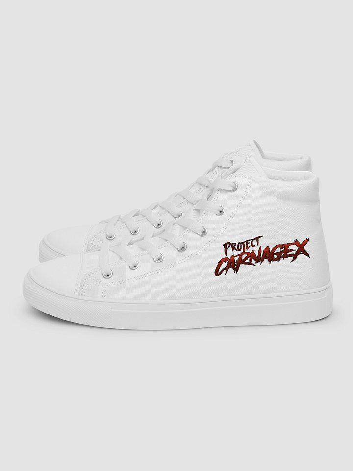 [projectcarnagex] Women's High Top Canvas Shoes Allcolor 2003 product image (1)