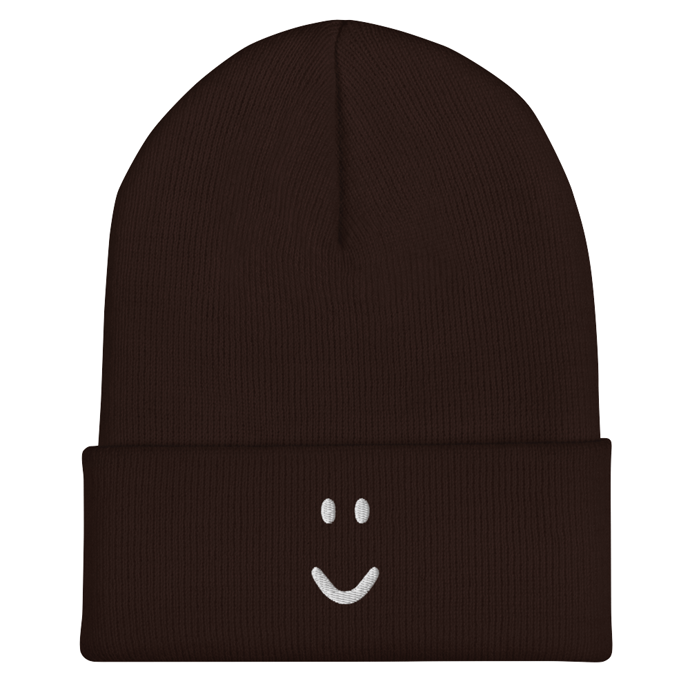 DEFAULT FACE CUFFED BEANIE product image (1)