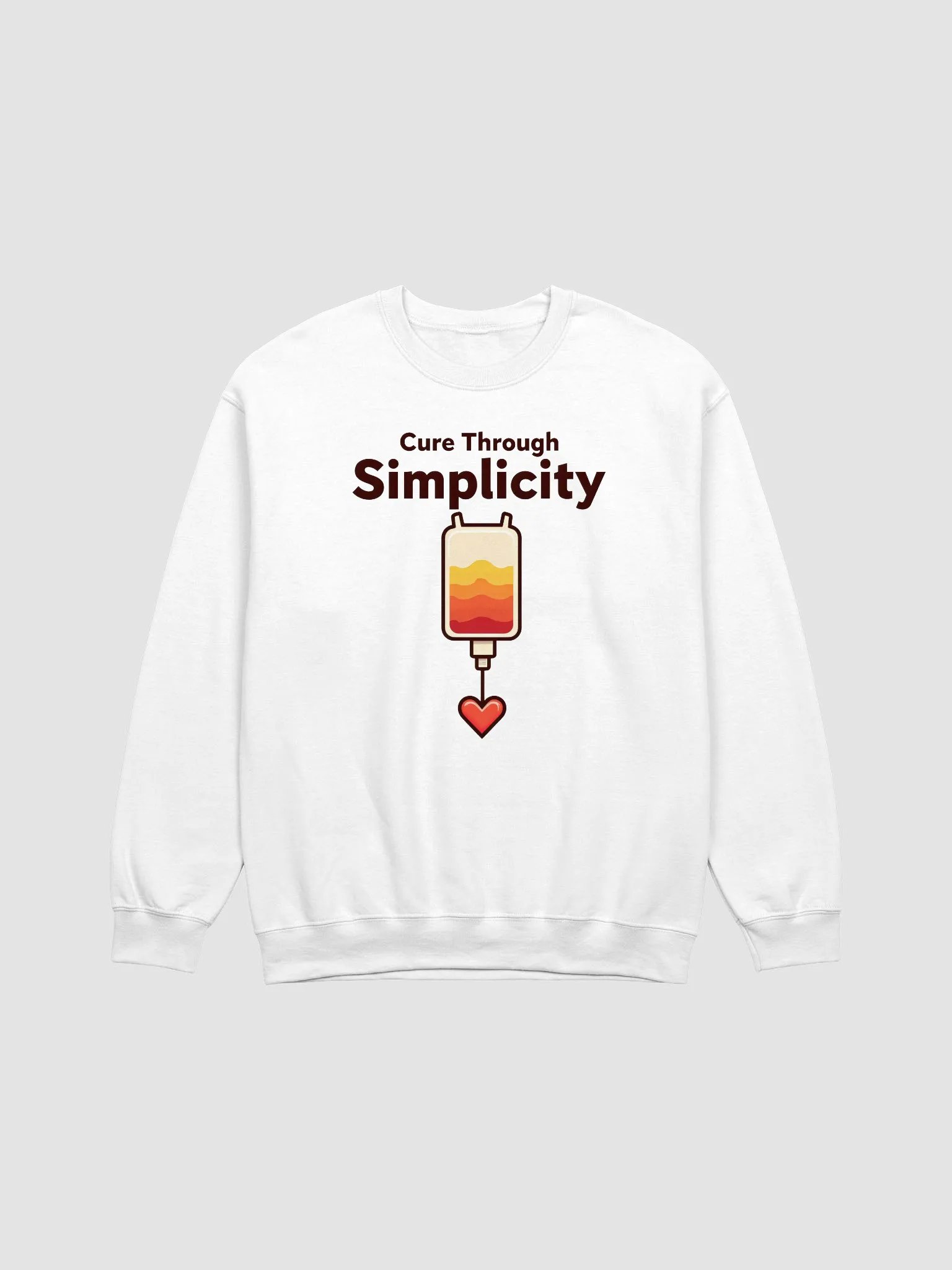 Simplicity Cure IV Heart Crewneck Sweatshirt product image (3)