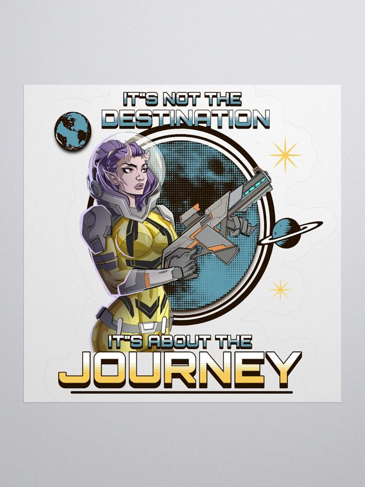 The Journey Kiss-Cut Sticker product image (3)